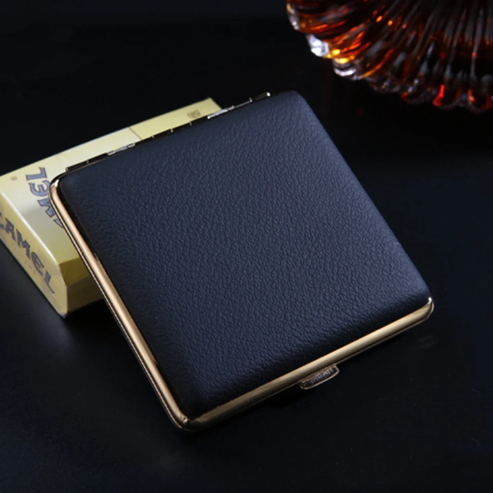 Чехол для сигарет из натуральной кожи персонализированный креативный браслет