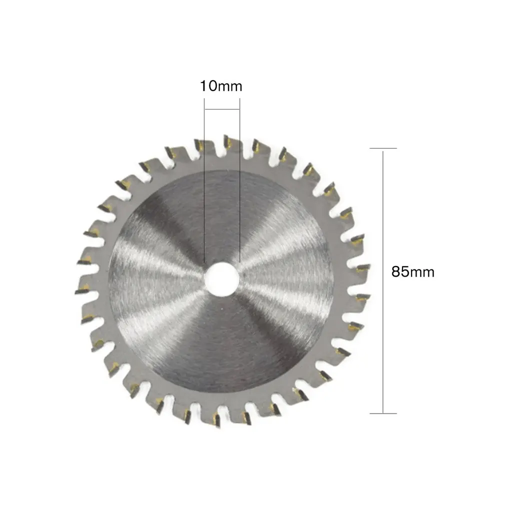 

TCT 30 Teeth Circular Saw Blade Wheel Discs TCT Alloy Woodworking Multifunctional Saw Blade For Wood Metal Cutting 85x10MM