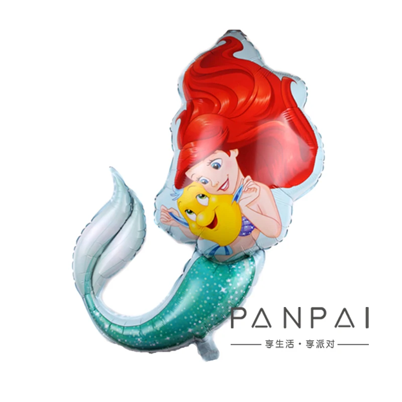 Русалка Алюминиевые шарики для свадебного украшения вечерние принадлежности