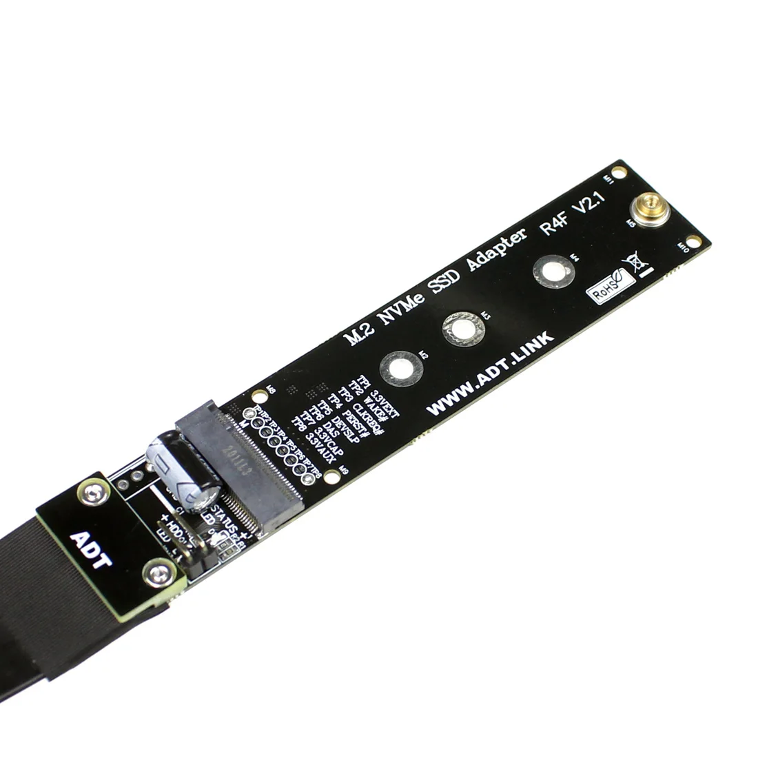 M.2 для NVMe SSD твердотельный накопитель Удлинительный кабель карта расширения