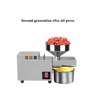 s9s second generation temperature control commercial stainless steel oil press family automatic cold press hot press electric