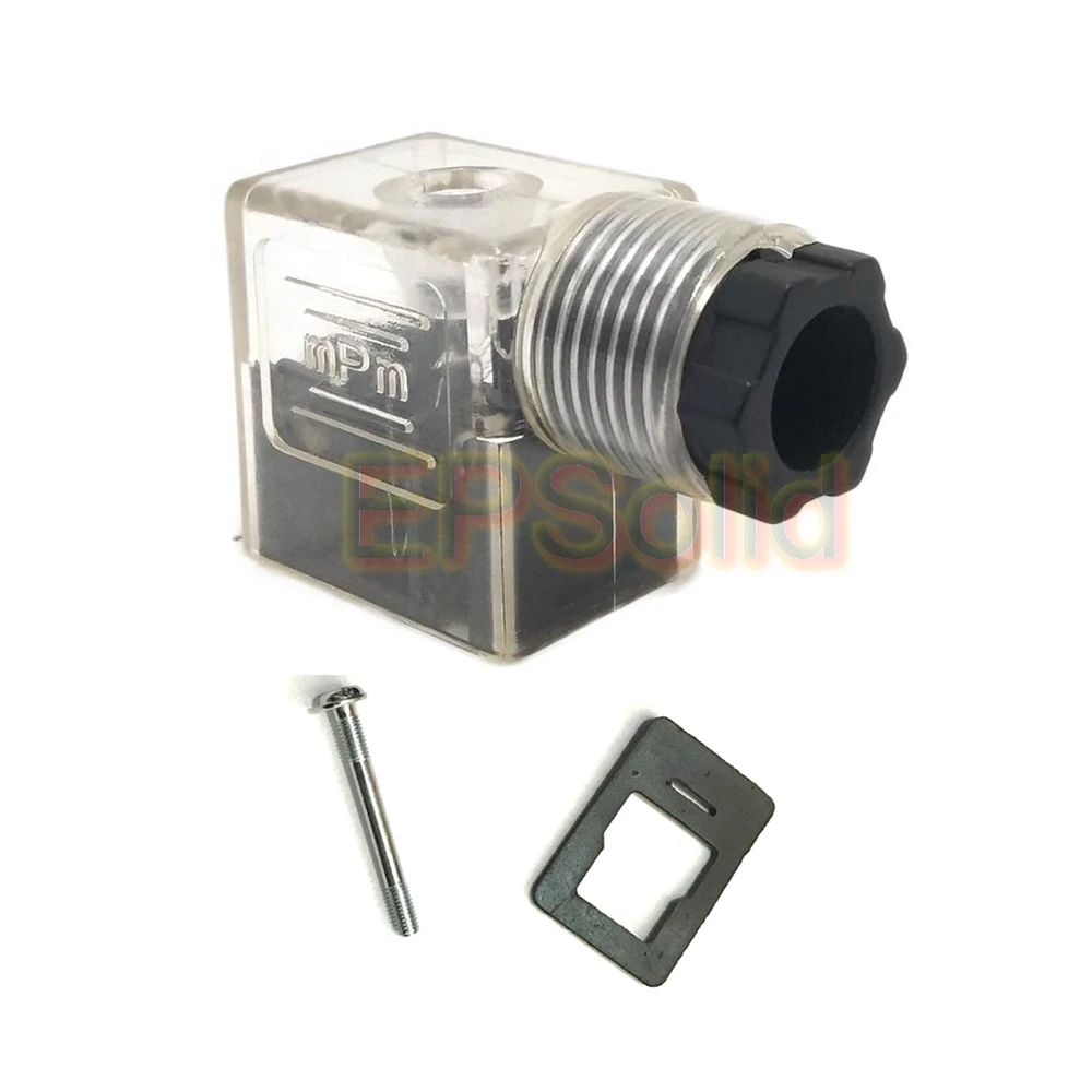 

Пластиковые розетки DIN43650B EPSolid 20 шт.