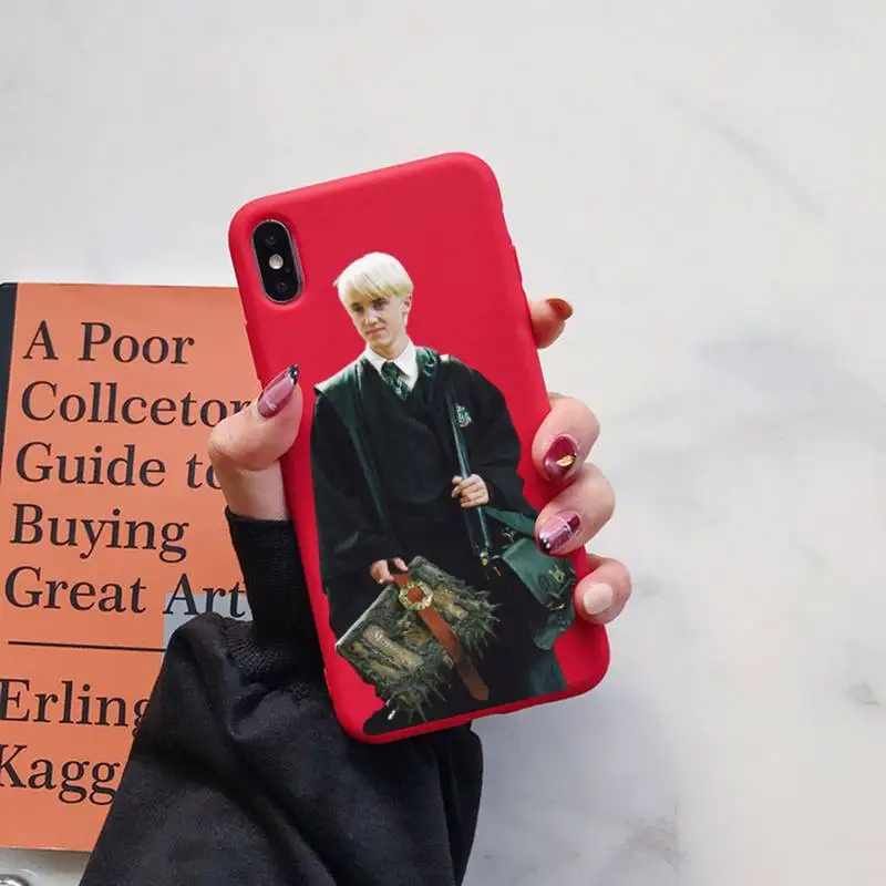 

Draco Malfoy Phone Case For iPhone 12 mini 12 PRO Max 11 pro XS MAX 8 7 6 6S Plus X XR cover