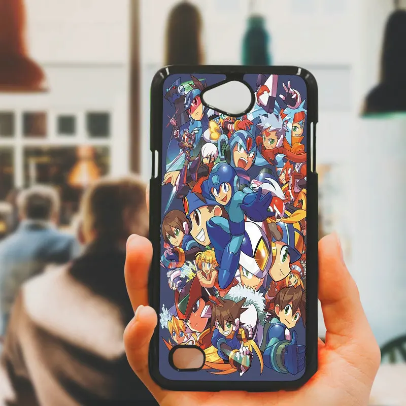 Популярные Мультяшные чехлы для телефонов Mega Man X Жесткий Чехол LG L Prime G2 G4 G5 G6 G7 K4 K8