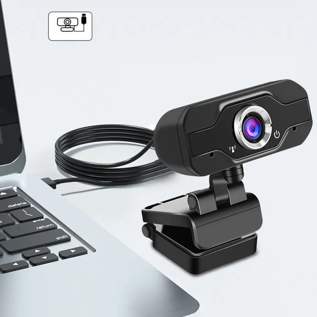 Fast Delivery HD Mini Computer Webcam Anti-peeping Rotatable Adjustable Camera For Live Broadcast Video Conference Work | Компьютеры и