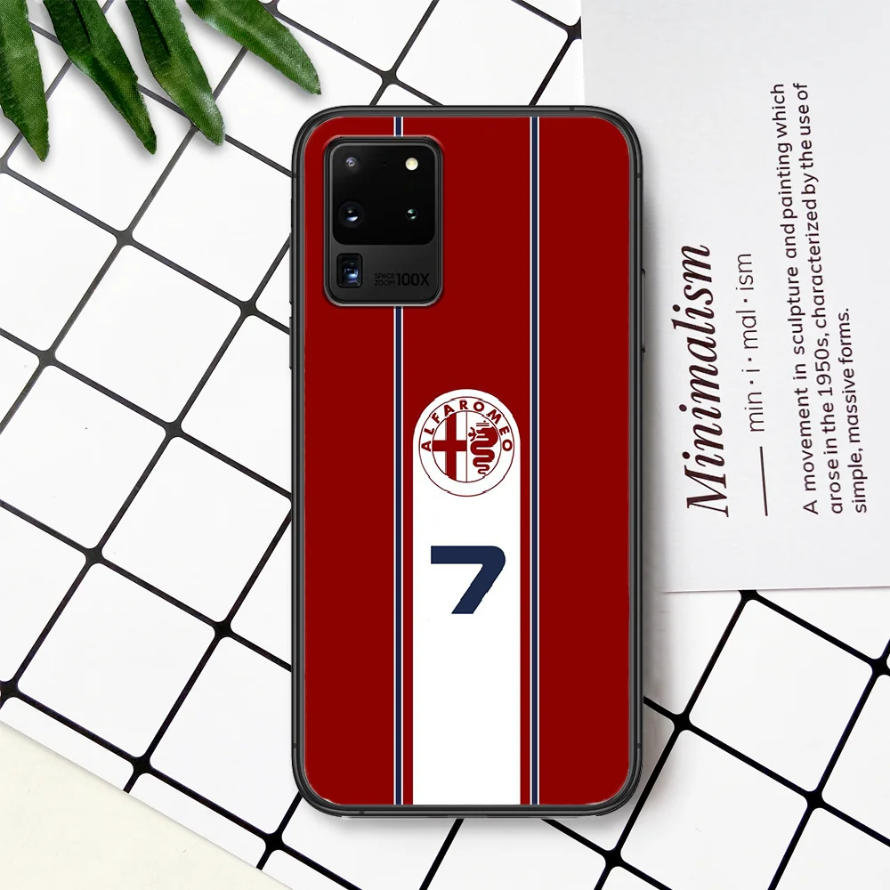 

Alfa romeo giulietta Car Logo Phone Case For Samsung Galaxy Note S 8 9 10 20 Plus E Lite Uitra black Coque Tpu Back Luxury Cover