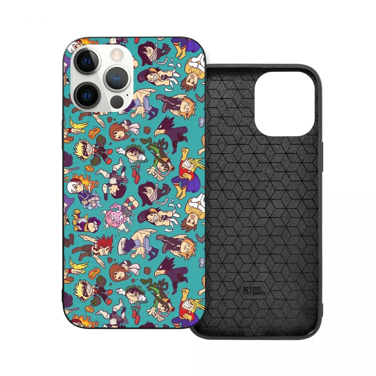 

Plus Ultra Pattern PC Glass TPU Phone Cover for iPhone 13 12 11 Xs Xr X Pro Max Mini 7 8 Se2 Plus 6 6S