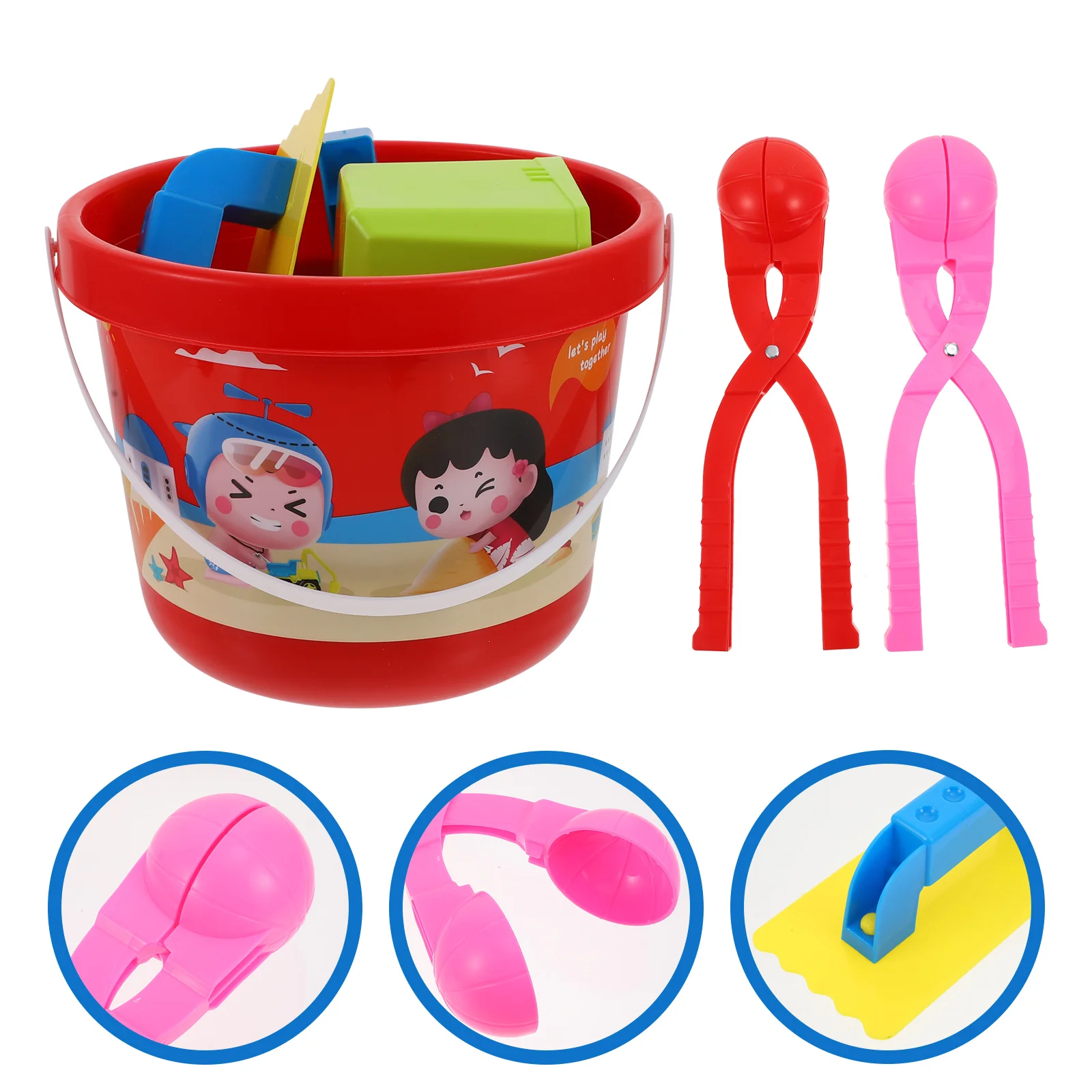 

1 Set Winter Snowball Making Snowball Fights Supplies (Random Color)