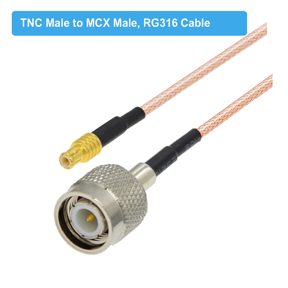 Разъем TNC папа-папа MCX папа мини-PCI Wi-Fi адаптер антенны RF коаксиальный удлинитель