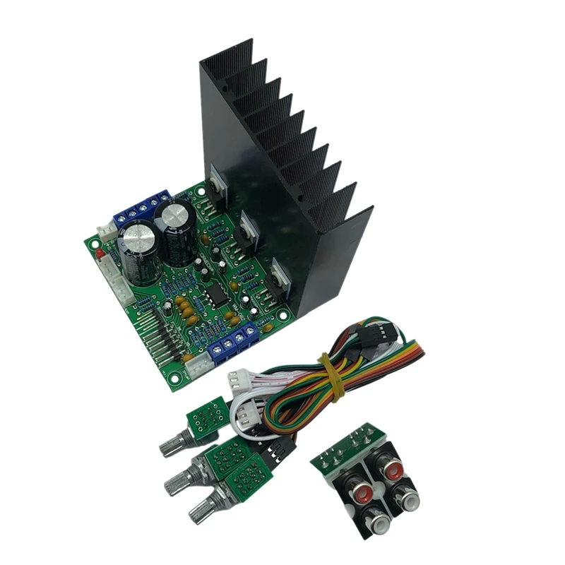 

LM1875 Power Amplifier Board Fever HIFI Subwoofer 2.1 Channel Audio Power Amplifier for 4-8 Ohm Speakers