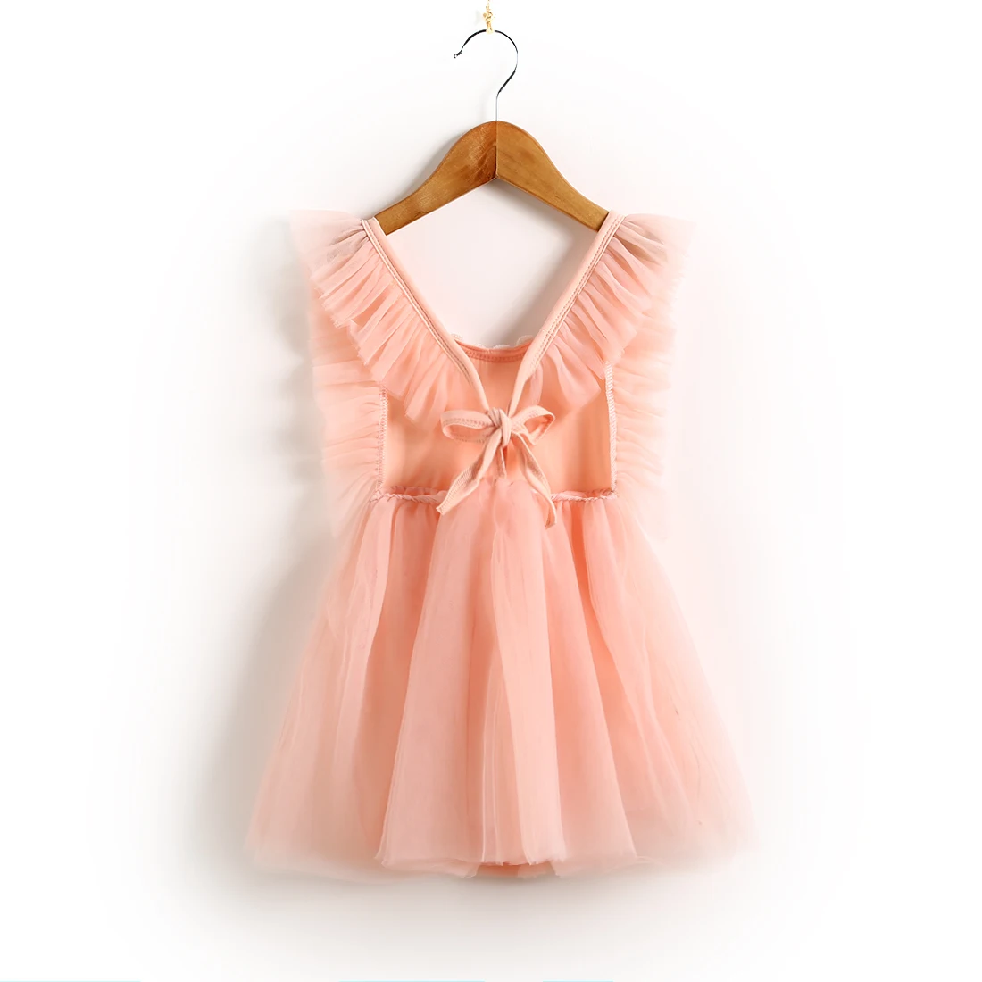 Boiiwant 2-6Y Adorable Kid Girl Baby Princess Dress Lace Floral Birthday Clothes Ruffle Sleeveless Tutu Tulle Party | Детская одежда и