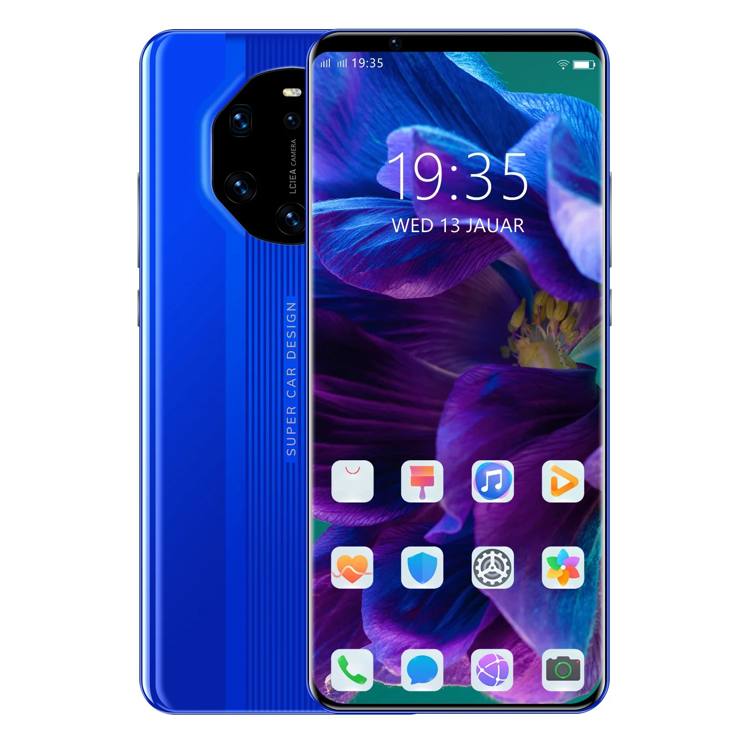 

2021 New Mate40 RS Porcheer 6.1inch Screen Smartpone Global Version Smartphonr 12G 512G Android 10.0 Snapdragon 888 Mobile Phone