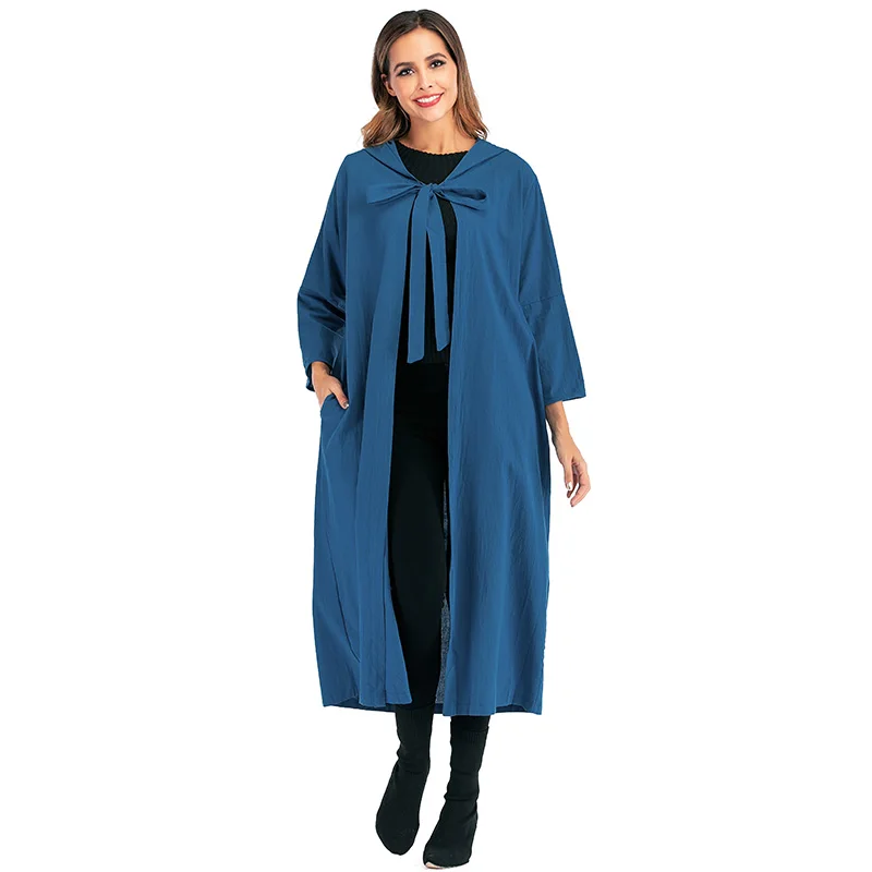 Женские весенние тонкие пончо и накидки 2020 Новое поступление Черное длинное