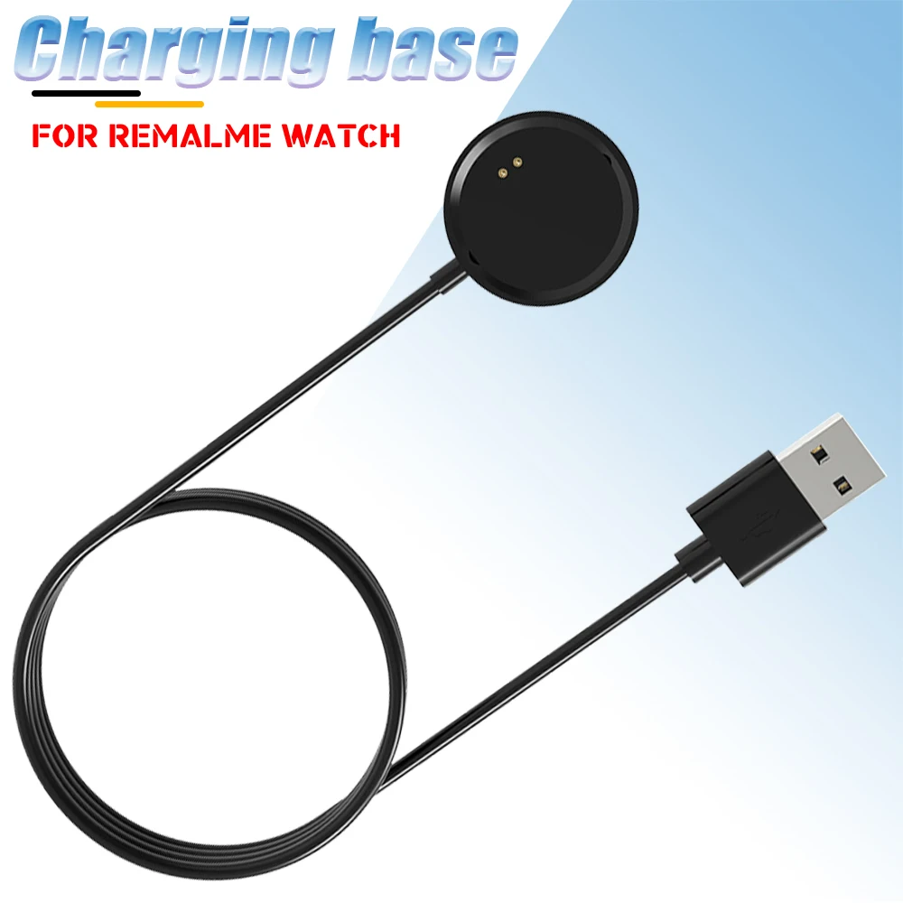 

USB Charger Dock Charging Cable For Remalme Watch RMA161 Adapter Safety Fast Stable Portable Power Charge Smartwatch Accessories