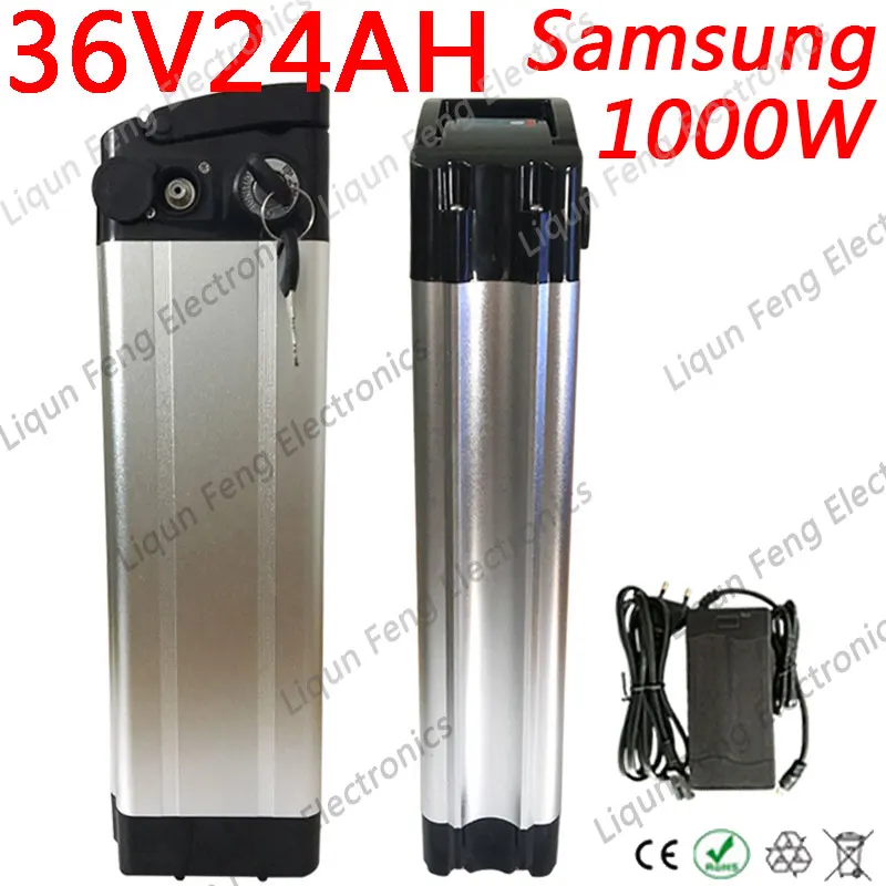 Аккумулятор для электрического велосипеда SAMSUNG литиевая батарея 1000 Вт 36 В 24 А · ч