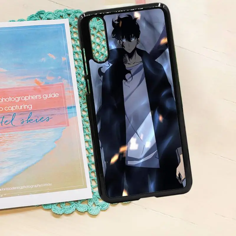 

Solo leveling Japan anime Phone Case PC for iPhone 11 12 pro XS MAX 8 7 6 6S Plus X 5S SE 2020 XR