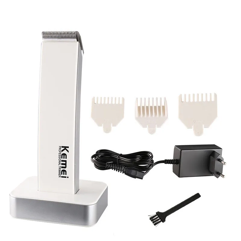 Kemei перезаряжаемая электрическая бритва для волос машинка стрижки бритья