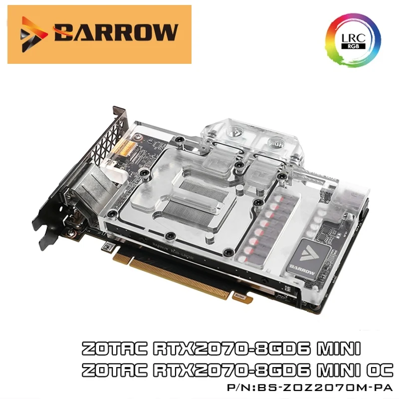 Блок питания для колючей воды ZOTAC RTX2070 8GD6 MINI OC/RTX2060 AMP/2060 Super Mini/Full Cover 5V 3PIN GPU|Кулеры и