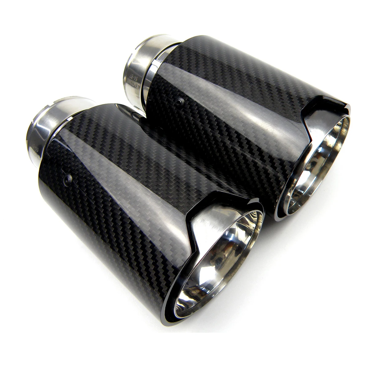 Бесплатная доставка 1 шт. универсальные накладки на выхлопную трубу из