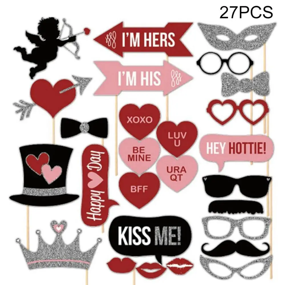 10 Mr Mrs Just sevened Fun Photo Booth Реквизит для невесты, жениха, свадебная декоративная фотобудка, вечерние принадлежности для свадебного душа - Цвет: 10