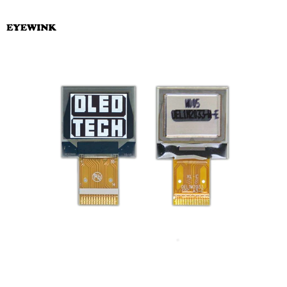 Органический светодиодный дисплей 0 66 дюйма белый модуль 14pin ssd1317 64x48 ЖК-экран IIC I2C