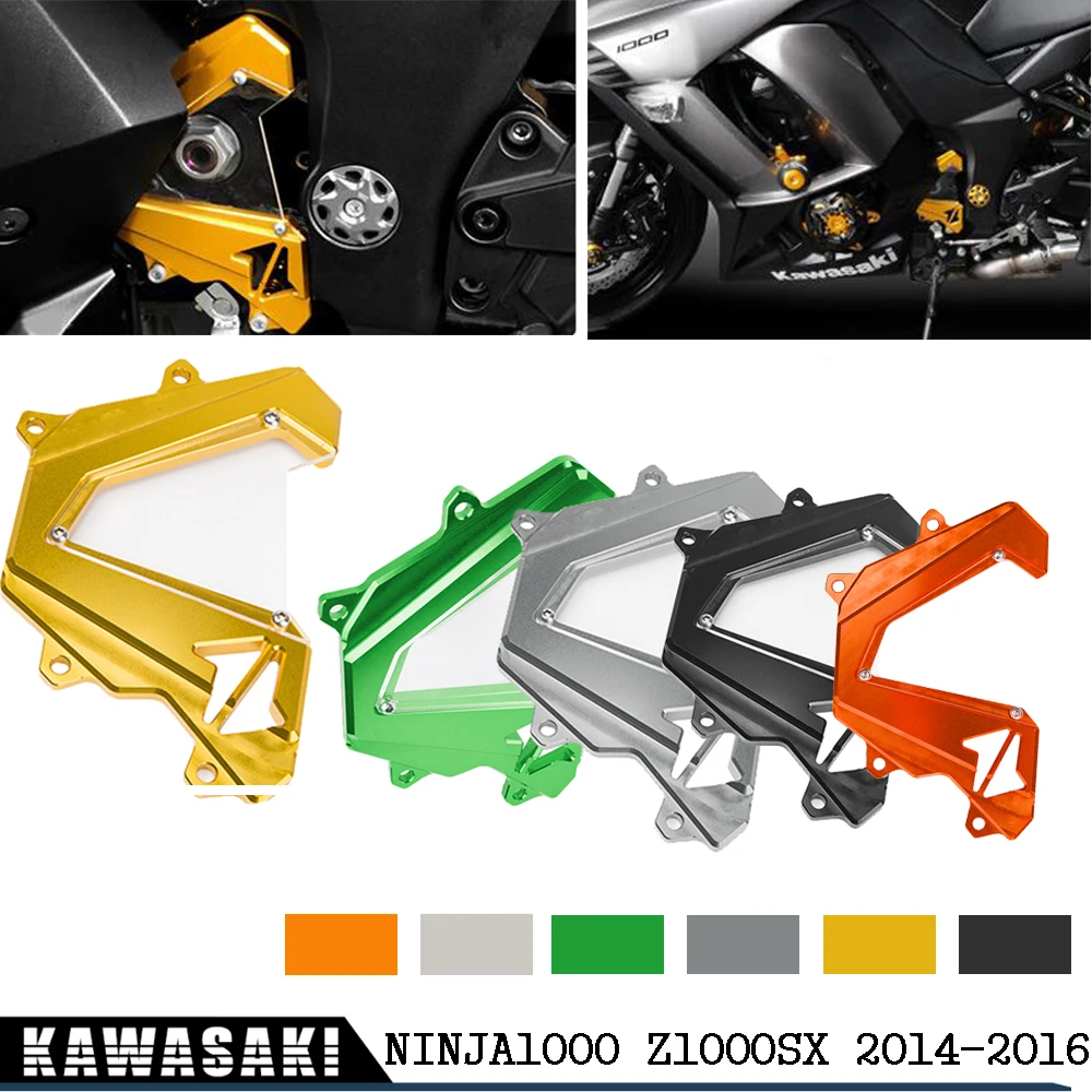 Передняя защита цепи мотоцикла защитная крышка звездочки для KAWASAKI NINJA1000 Z1000SX NINJA