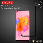 Защитное стекло YIYONG 9D для Huawei Honor 30 S, 30 S, 20, View 30 Pro, V30, закаленное