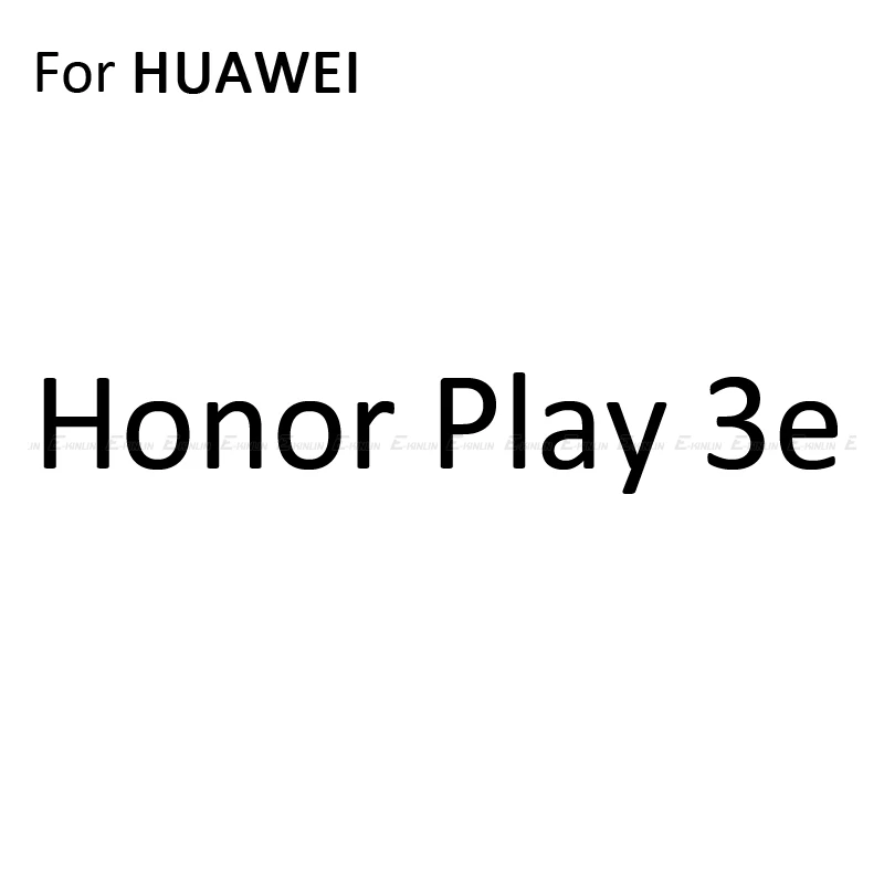 For Honor Play 3e Прозрачный силиконовый чехол для телефона для HuaWei Honor 9X 8A 8C 8X8 S 7A 7C фотоаппаратов моментальной печати 7S 7X7 6C 6A 6X8 V9 Pro Play 3 3e Max глобальной Мягкий ТПУ чехол с мультипликационным рисунком - Цвет: For Honor Play 3e