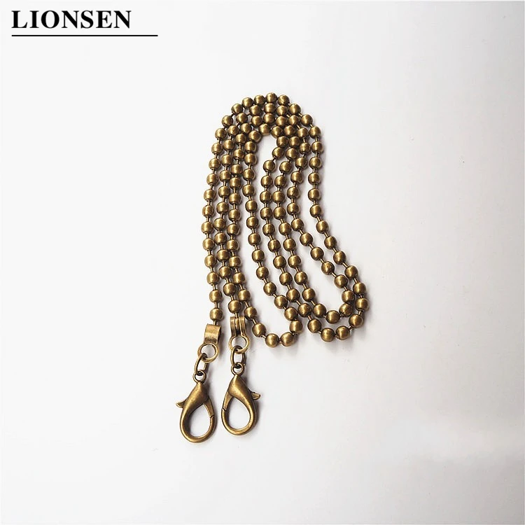 Ремешок Lionsen 120 см/60 см с металлической застежкой цепочка для сумочки ручка через