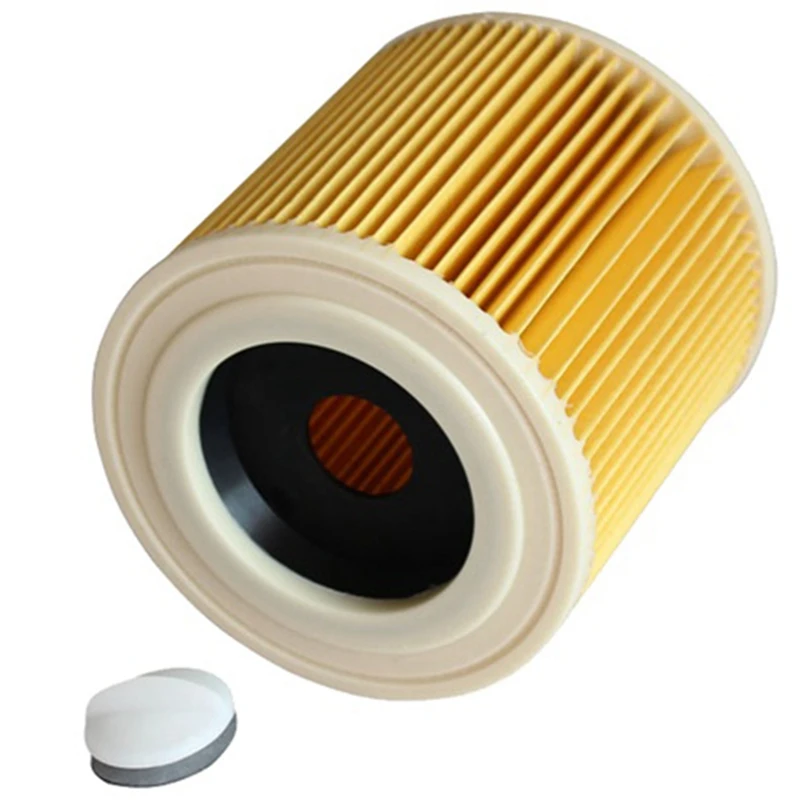Air Dust Filters For Karcher Vacuum Cleaner Parts Cartridge HEPA Filter WD2250 WD3200 MV2 MV3 WD3 NT20/1NT30/1NT38 | Бытовая техника