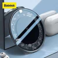 Baseus 15W Wireless Charger For iPhone12 Mini Pro Max Induction Fast Wireless Charging Pad For Airpods For Samsung Xiaomi