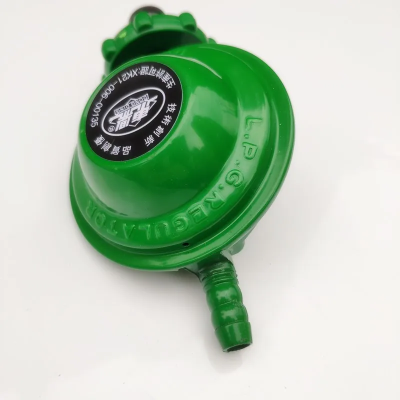 

1PC Gas Regulator For Kitchen Cooker 1/2PT Thread Liquefied LGP Gas Gauge Pressure Regulator Green 1 Inlet(30-1560kpa) 1 Outlet
