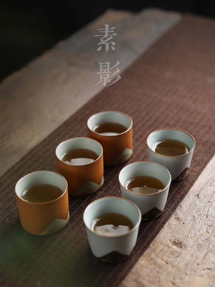 Tazas de ceramica creativas украшения для дома аксессуары Современный японский стиль ручной работы кухня Хризантема чайная чашка с блюдцем кружки