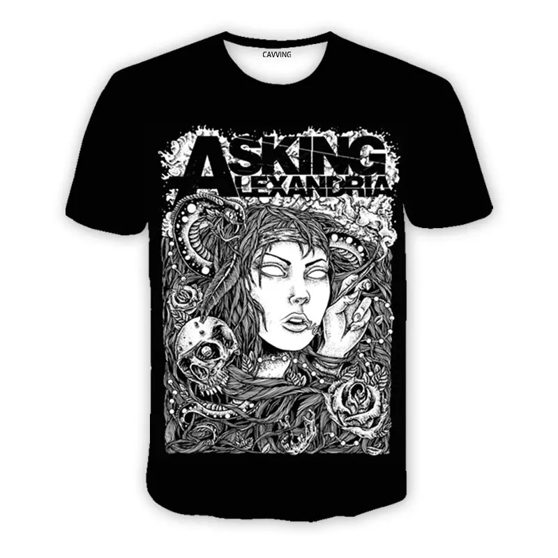 Повседневные футболки CAVVING с 3D принтом в стиле хип-хоп рандомные топы одежда для