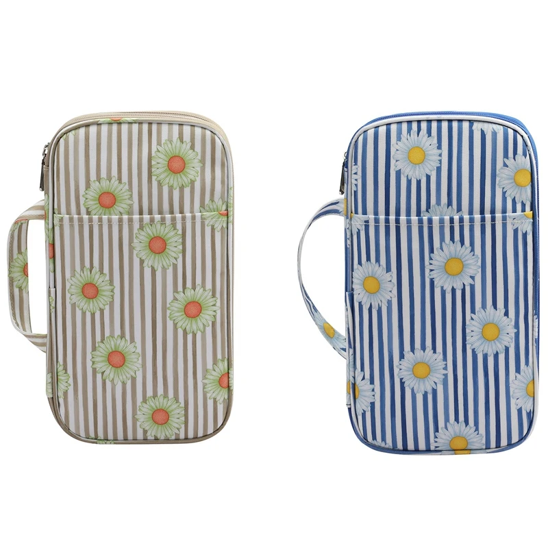 

Portable Empty Knitting Kit Organizer Bag Knitting Needles Storage Bag Sewing Accessories