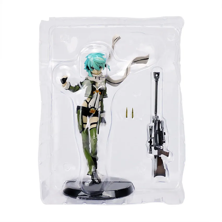 22 см аниме меч искусство онлайн II SAO Aqua Marine Asada Shino если пистолет Gale крутая девушка