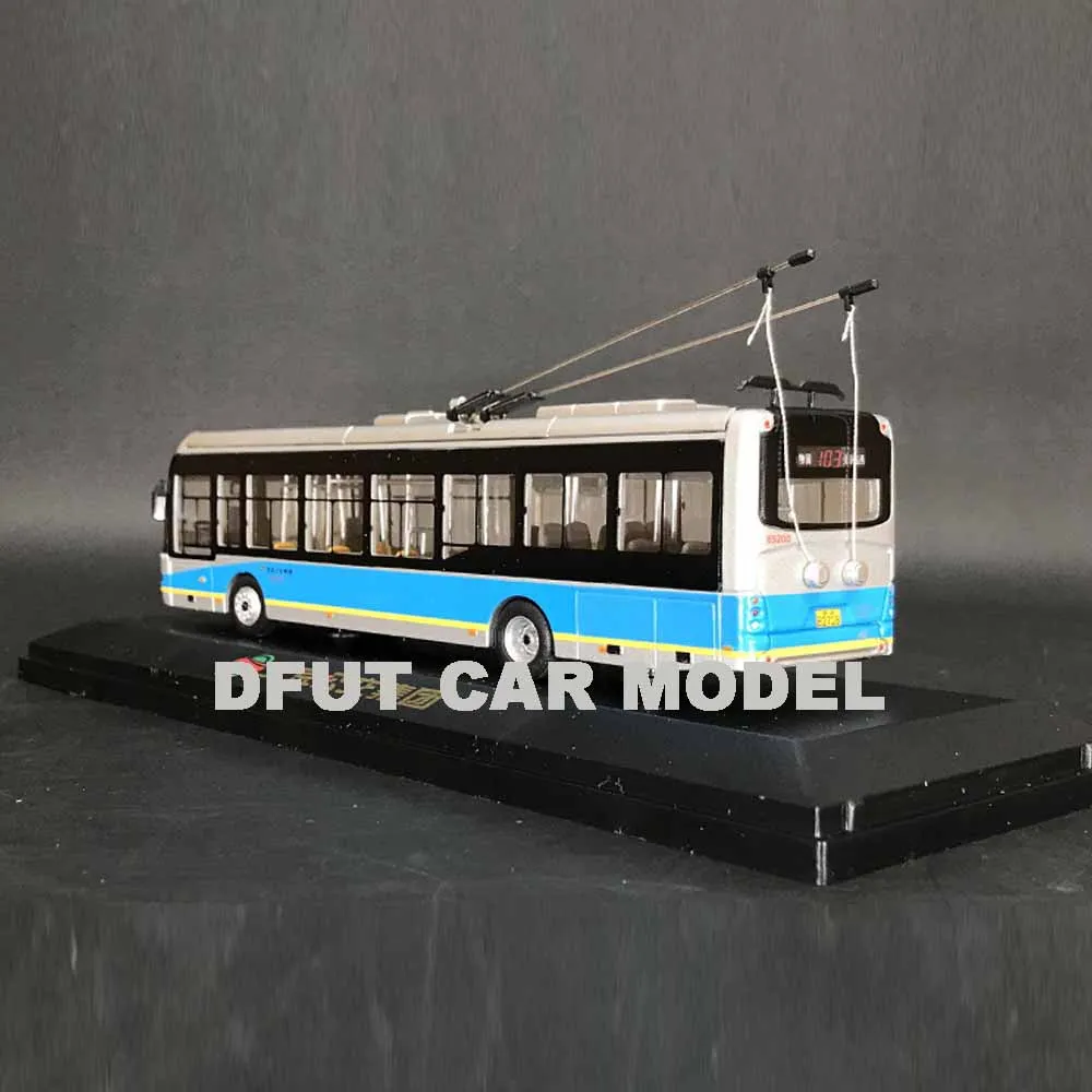 Игрушечная тележка-автобус из сплава модель детского игрушечного автомобиля