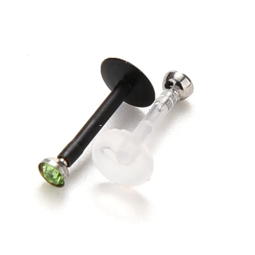 10 шт./пакет модные сапоги в панковском стиле бар акриловый кристалл серьги