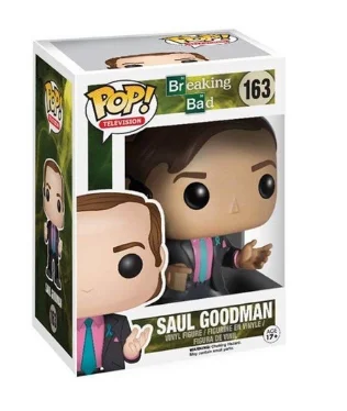 with retail box FUNKO POP Breaking Bad HEISENBERG Сол Гудман виниловые фигурки Коллекция Модель игрушки - Цвет: with retail box