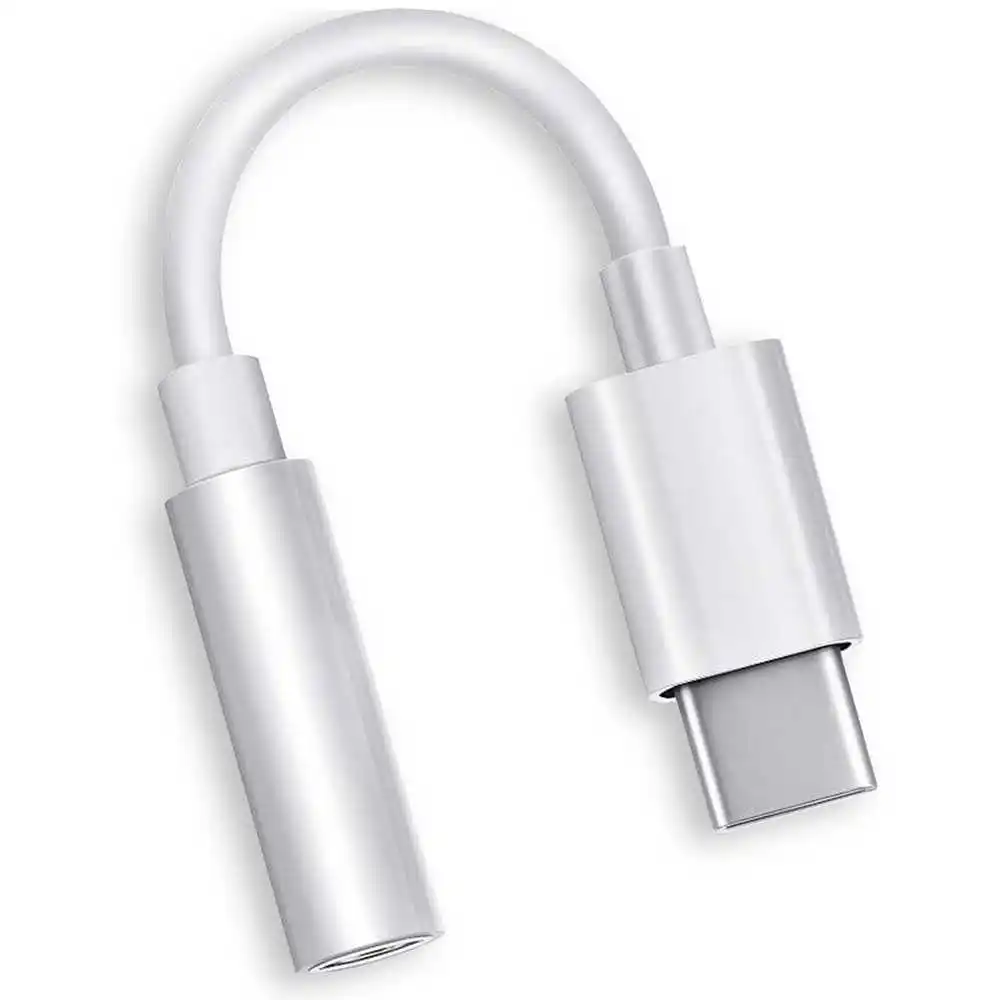 OcioDual USB-C type C до 3 5 мм аудио Aux кабель для подключения наушников адаптер Xiaomi белый |
