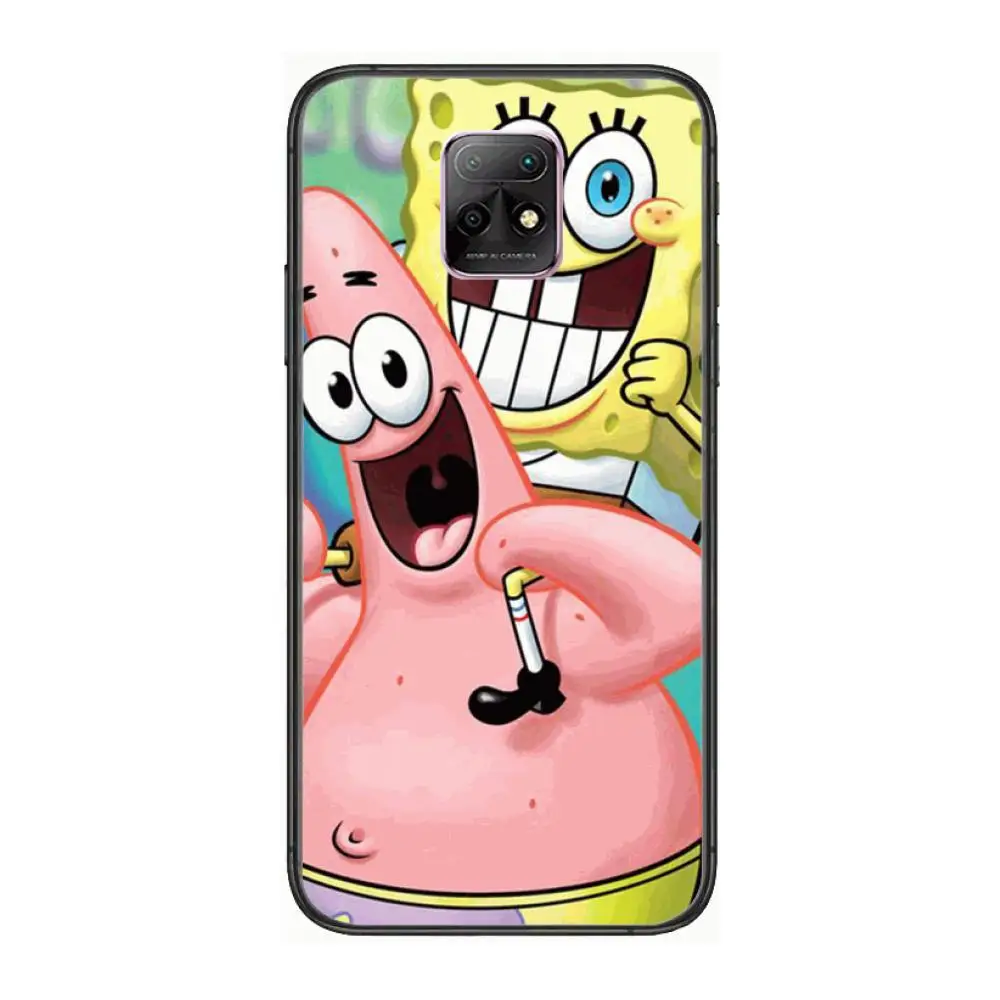 

Anime Lovely sponge Phone Case For XiaoMi Redmi 10X 9 8 7 6 5 A Pro S2 K20 T 5G Y1 Anime Black Cover Silicone Back Pretty