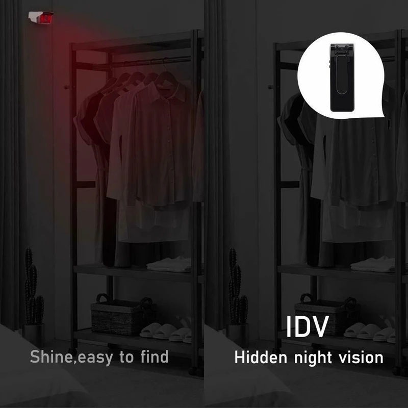 B19 Mini Video Camera Portable Audio and Recorder Infrared Night Vision Back Clip Miniature DV Motion Detectio | Электроника