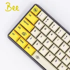 Keypro Bee Ethermal краситель, сублимационные шрифты, PBT DSA, колпачки для проводной USB механической клавиатуры, переключатели Cherry MX