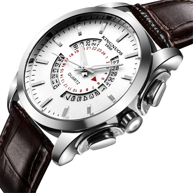 Часы наручные мужские кварцевые в стиле милитари Модные Роскошные Спортивные