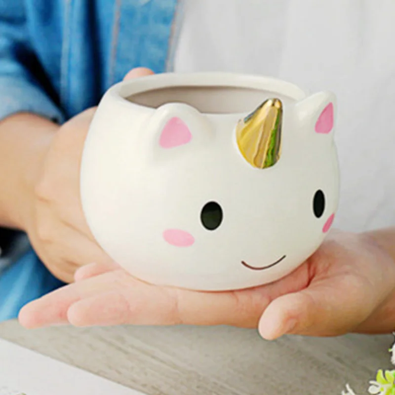 Кружка с единорогом 300 мл кружка радужной лошадью чашка симпатичная керамическая