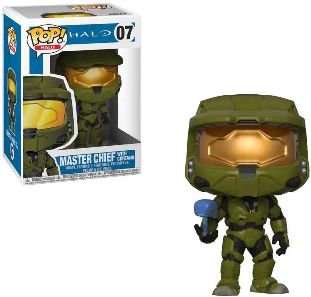 FUNKO POP Halo Master 07 # голова виниловая экшн фигурка модель детские игрушки|Игровые