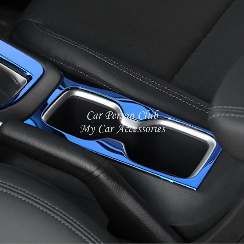 Нержавеющая сталь для hyundai ix35 2018 2019 консоль держатель стакана воды панель Крышка