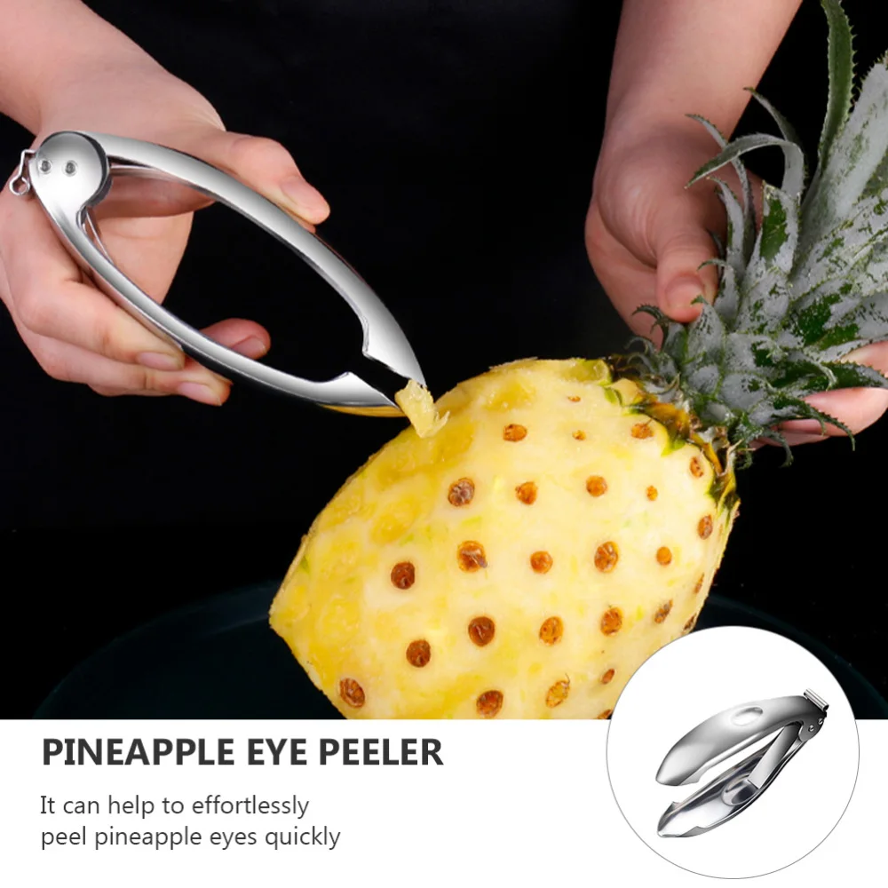 

1pc Pineapple Eyes Remover Stainless Steel Remover Clip Pineapple Peeler