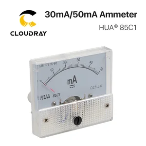 Амперметр Cloudray 30 мА 50 мА HUA 85C1 DC 0-30 мА 0-50 мА