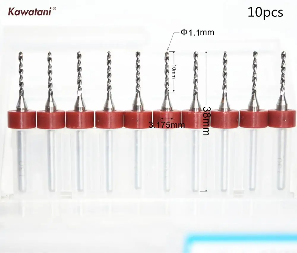1 мм бесплатная доставка компьютерный станок с ЧПУ микро сверло из твердого